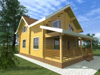 Дом из бруса 8х11 | Строительство домов в Приозерске